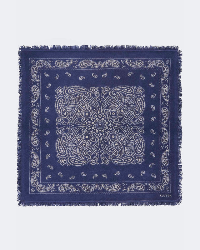 Petit Bandana Elvis denim brut - Image principale