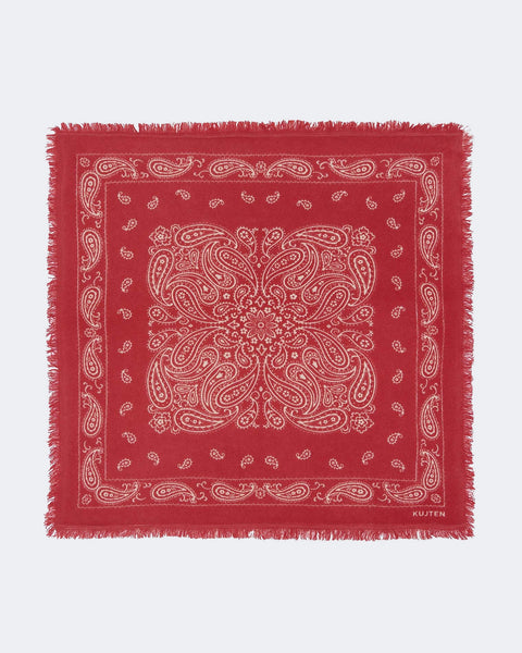 Petit Bandana Elvis rouge corail - Image 2