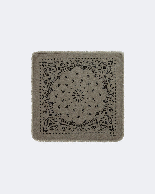 Petit Bandana Hachi kaki chiné - Image principale