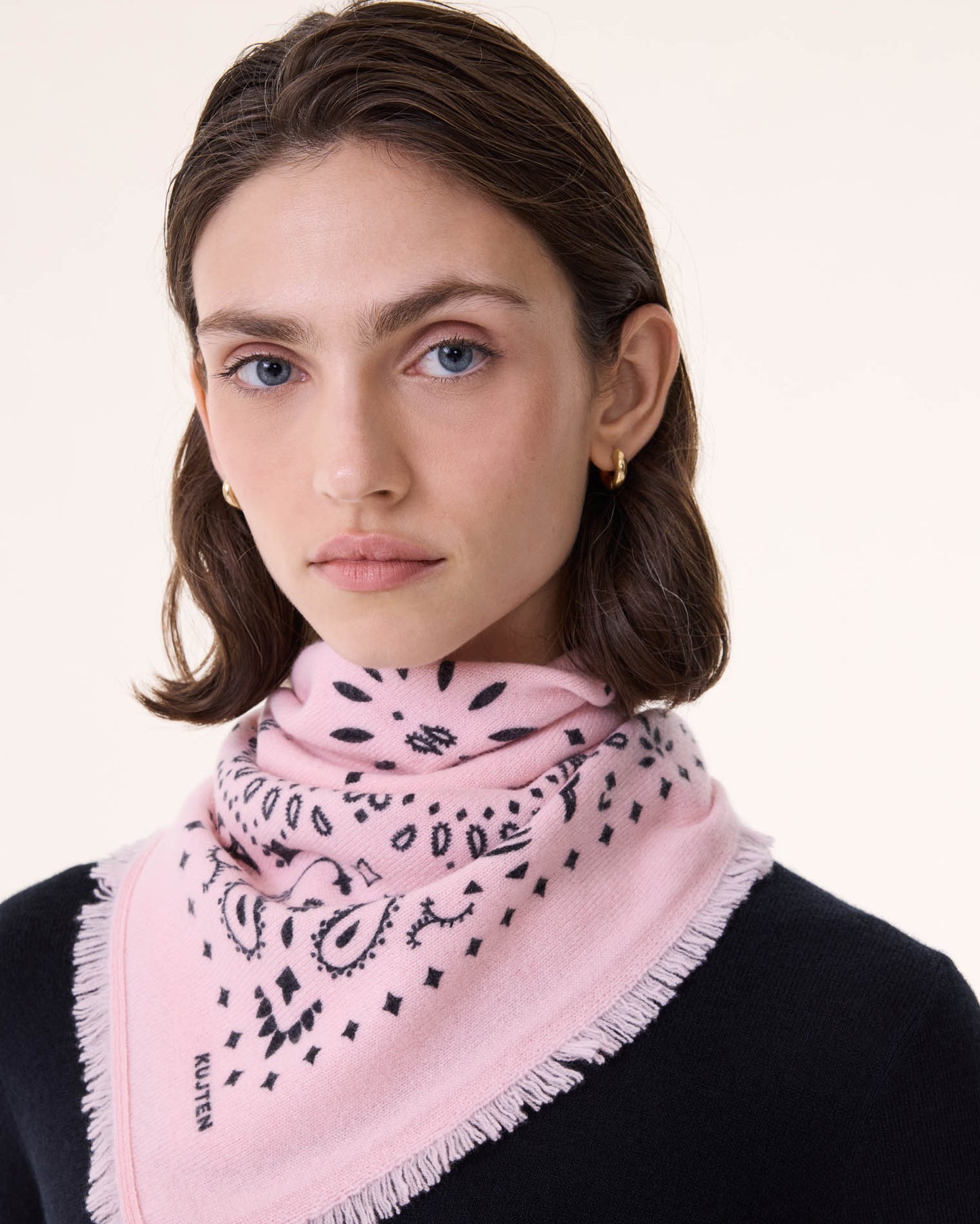 Small Bandana Hachi vintage pink