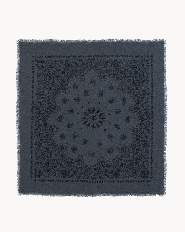 Petit Bandana Hachi Bico anthracite noir - Image principale