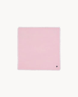 Bandana en cachemire rose pour femme - Kujten packshot