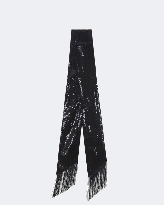 Scarf Lera Sequins black - Image principale