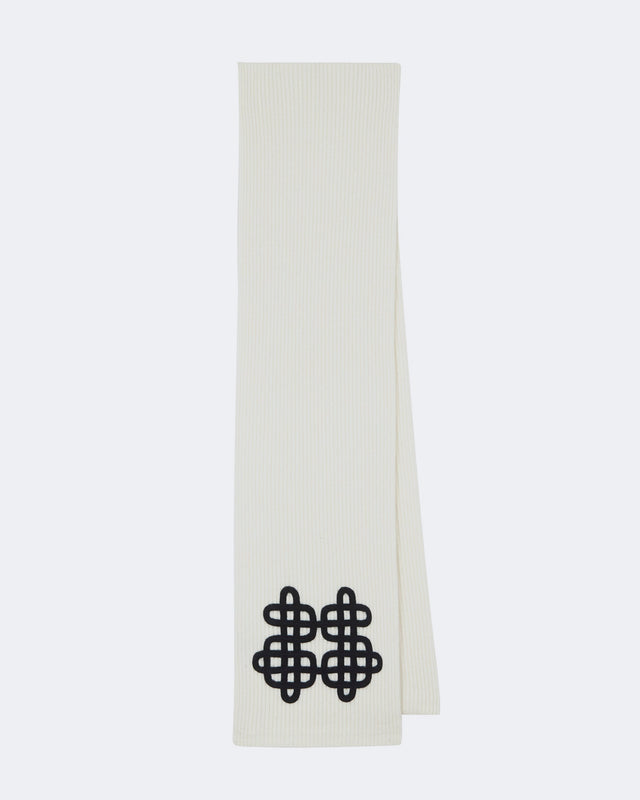 Echarpe Rugby Scarf organic noir - Image principale