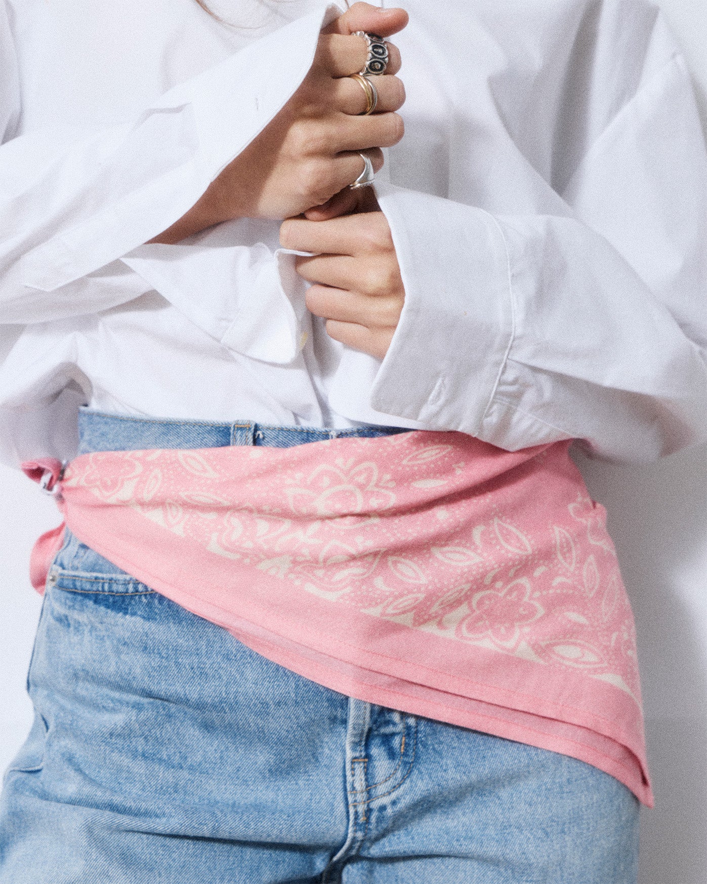 Small Bandana Heli bubblegum pink