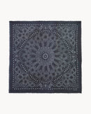 Très Grand Bandana Effy Zellige noir