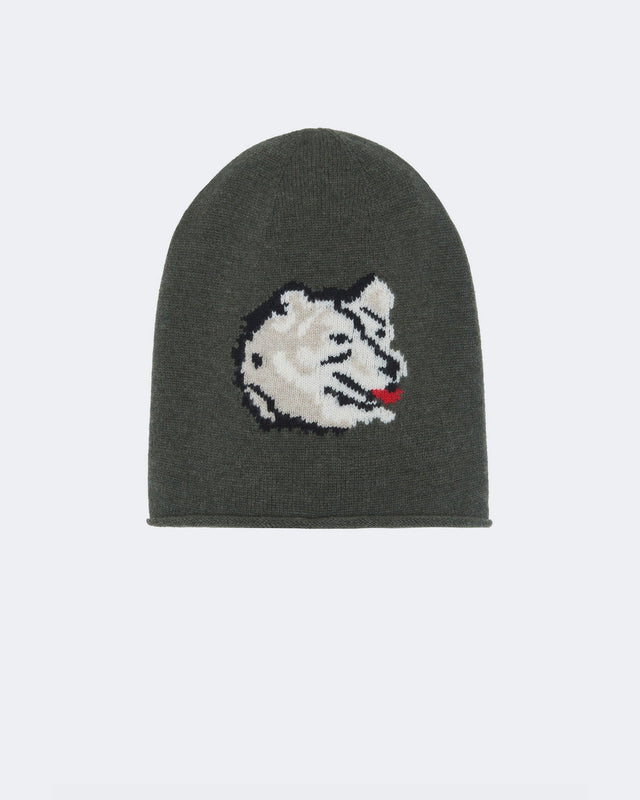 Beanie Dog dark khaki - Image principale
