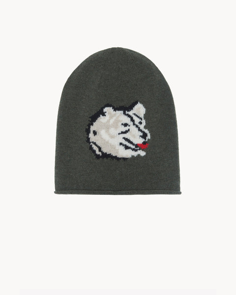 Beanie Dog dark khaki - Image principale