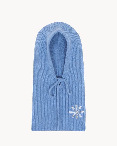 Balaclava Sybel Snowflake steel blue - Image principale
