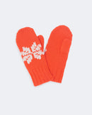 Gants en cachemire orange pour femme - Kujten packshot