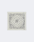 Bandana en cachemire blanc pour femme et pour homme - Kujten packshot