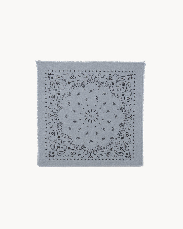 Petit Bandana Hachi gris chiné - Image principale