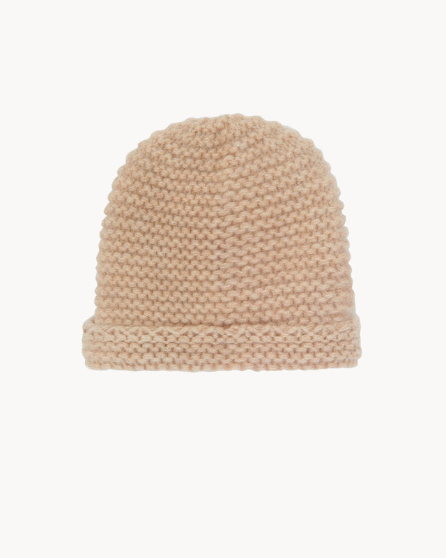 Hat Bonnet Bb marl beige - Image principale