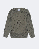 Pull charley bandana cachemire kaki - Kujten packshot
