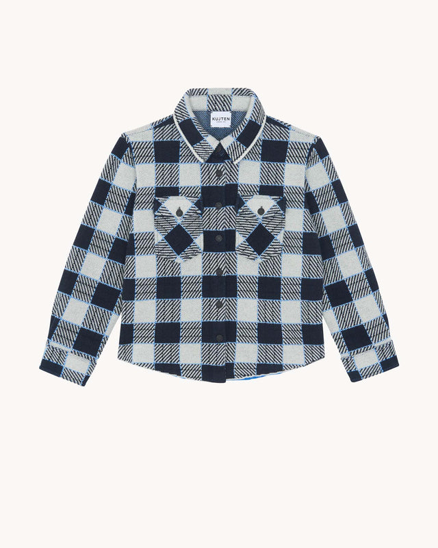 Surchemise Greta Mini bleu ice - Image principale