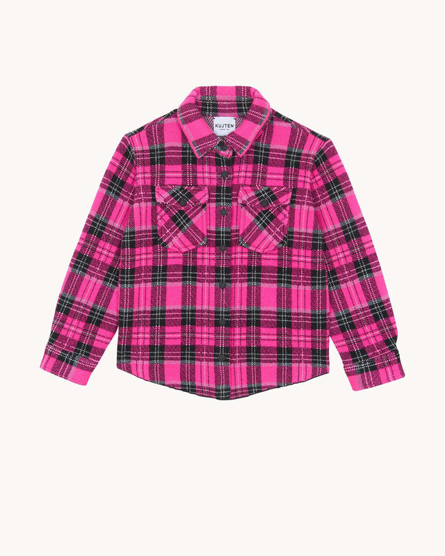 Surchemise Greta Mini rose néon - Image principale