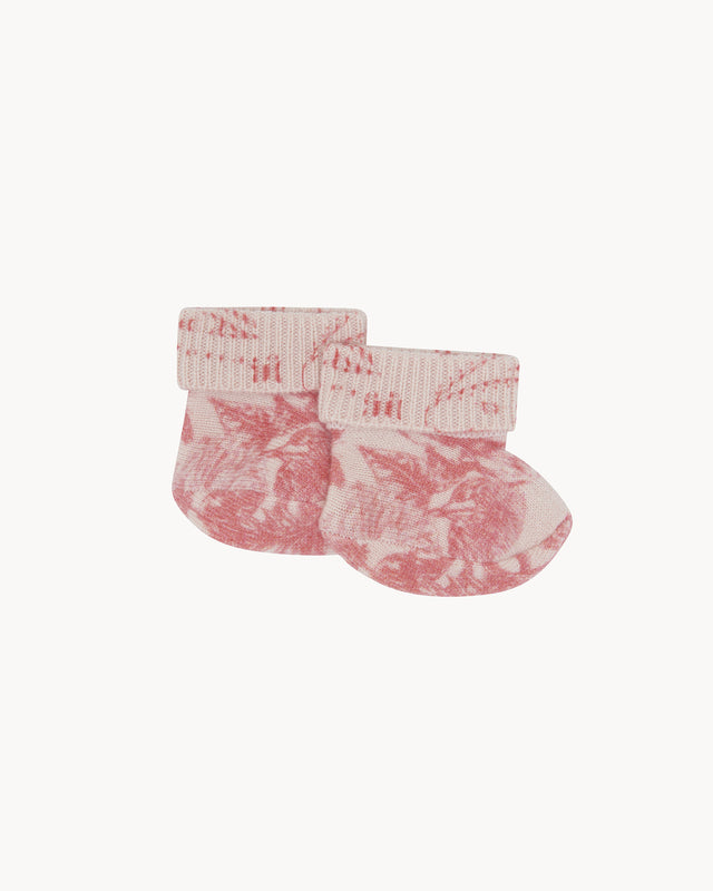 Slippers Baby Print pink - Image principale