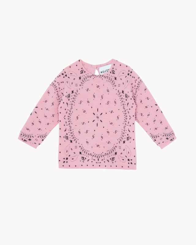 Sweater Lovab Bandana pale pink - Image principale