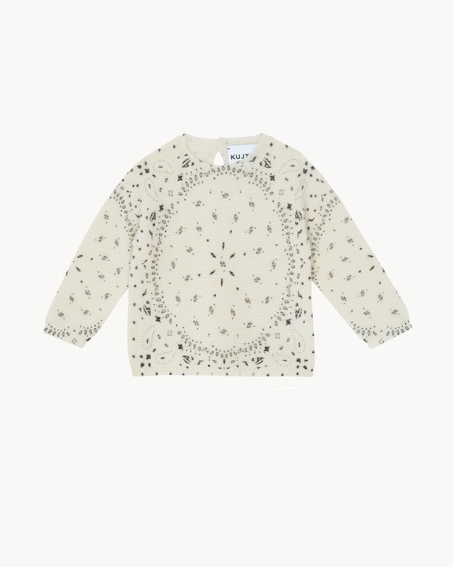 Sweater Lovab Bandana white - Image principale