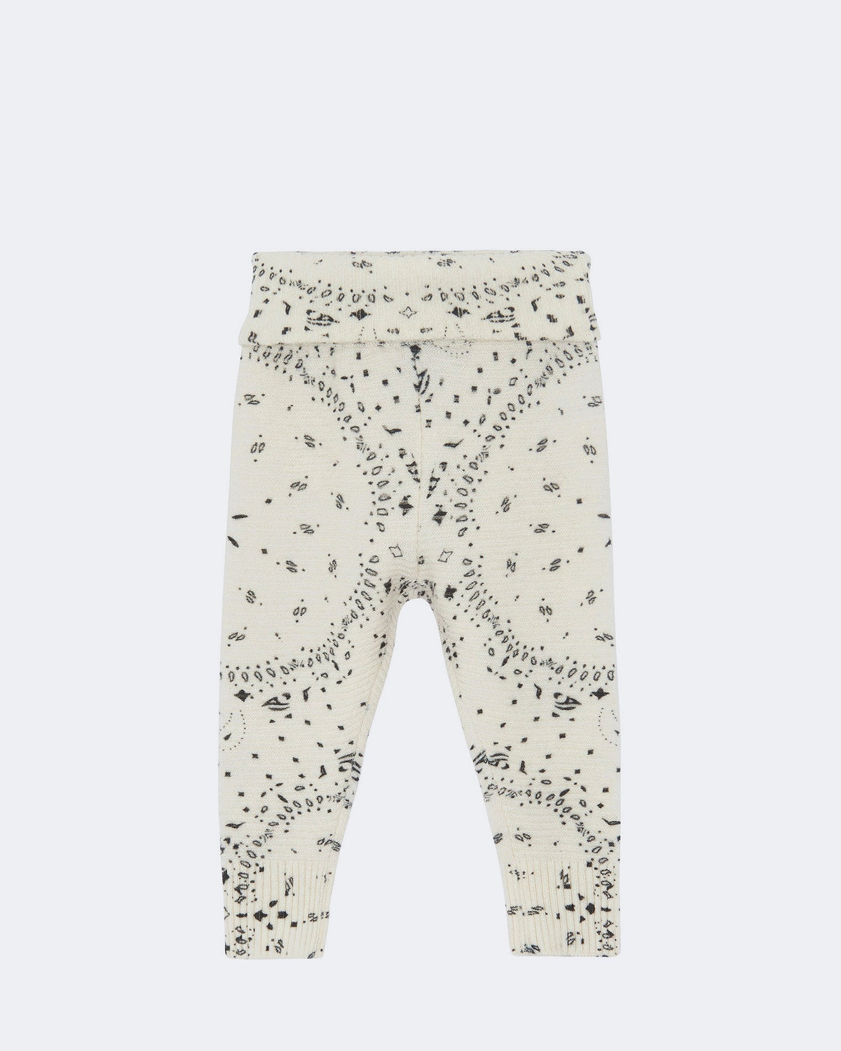 Jogging en cachemire blanc pour enfant - Kujten packshot