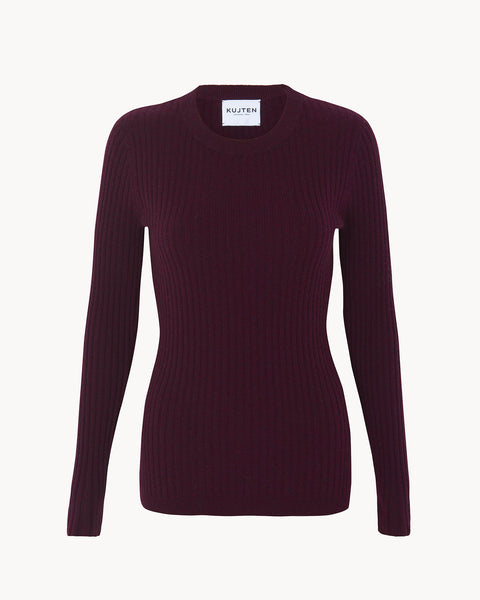 Sweater Bibi burgundy - Image 4