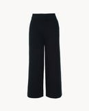 Pantalon en cachemire noir pour femme - Kujten packshot