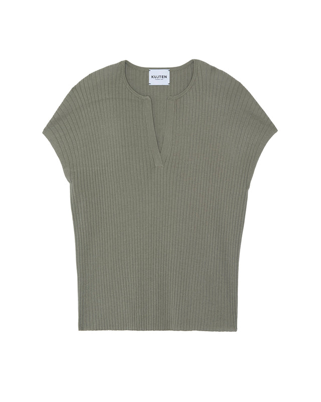 Top Bella marl khaki - Image principale