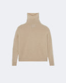 Pull en cachemire beige pour femme - Kujten packshot