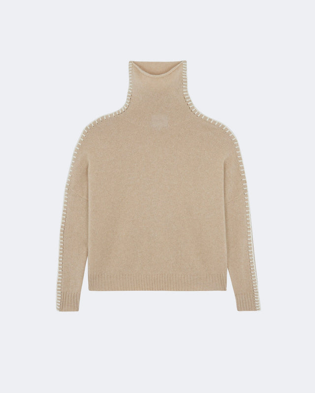 Sweater Thea Organic Beige - Image principale