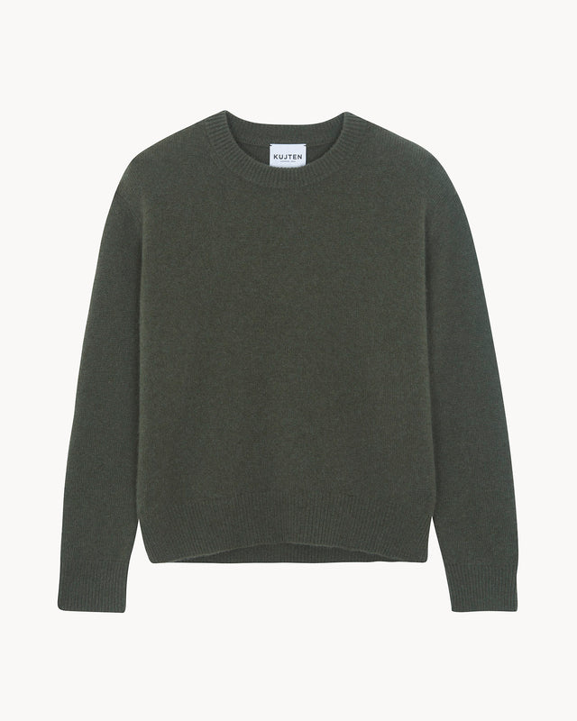 Sweater Hanna dark khaki - Image principale