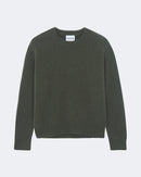 Pull en cachemire kaki pour femme - Kujten packshot