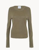 Sweater Maori Linvi khaki chiné