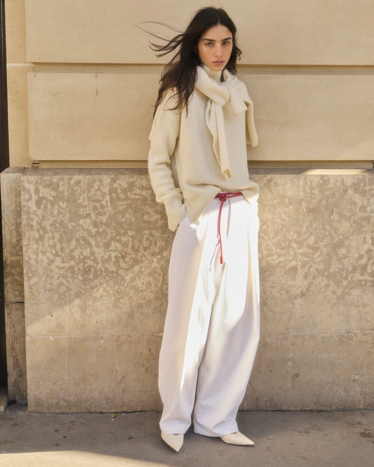 Sweater Ulla white