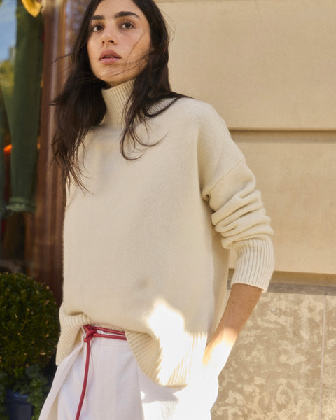 Pull Diana beige organic - Image 2