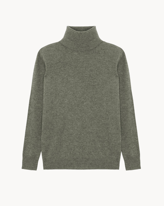 Pull Romy kaki - Image principale