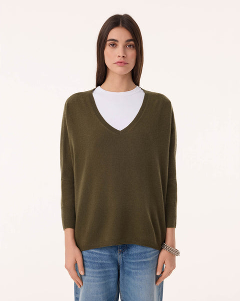 Pull Minie vert kombu - Image principale