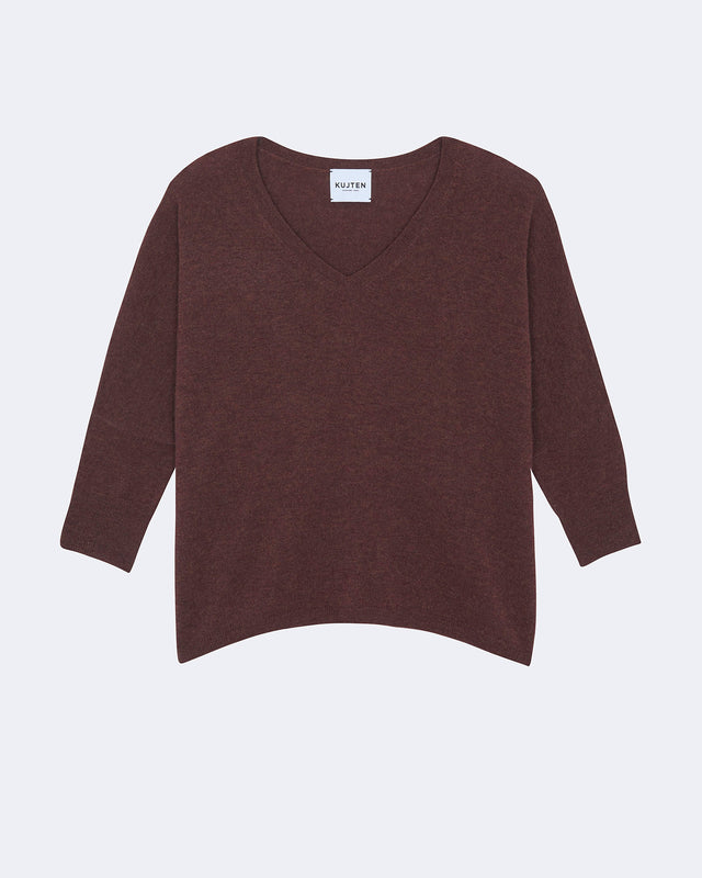 Sweater Minie pecan brown - Image principale