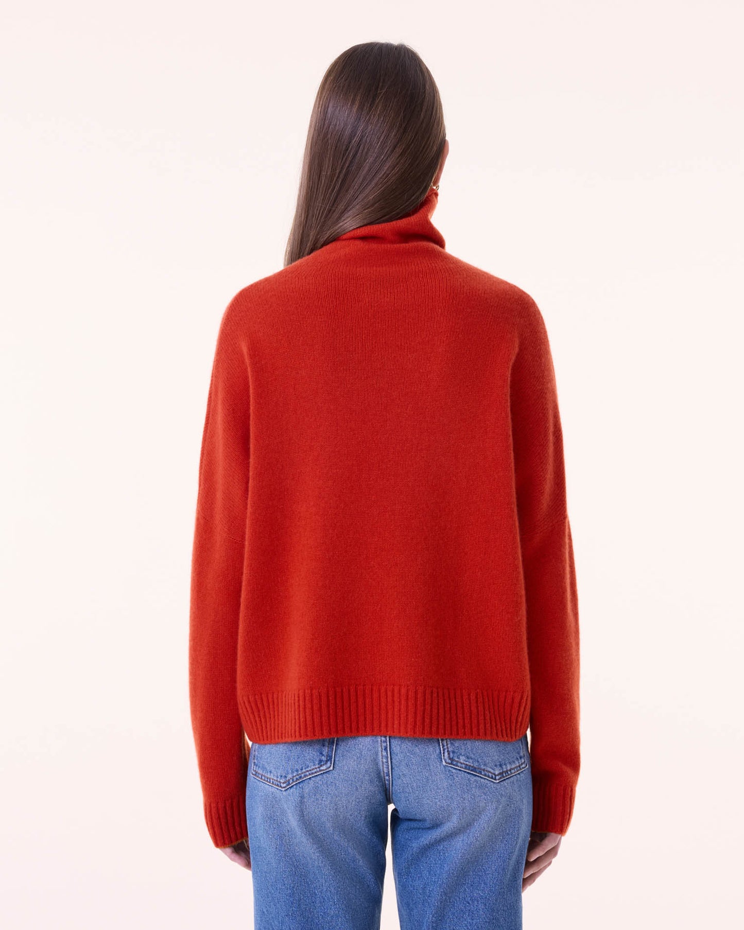 Sweater Tila red orange