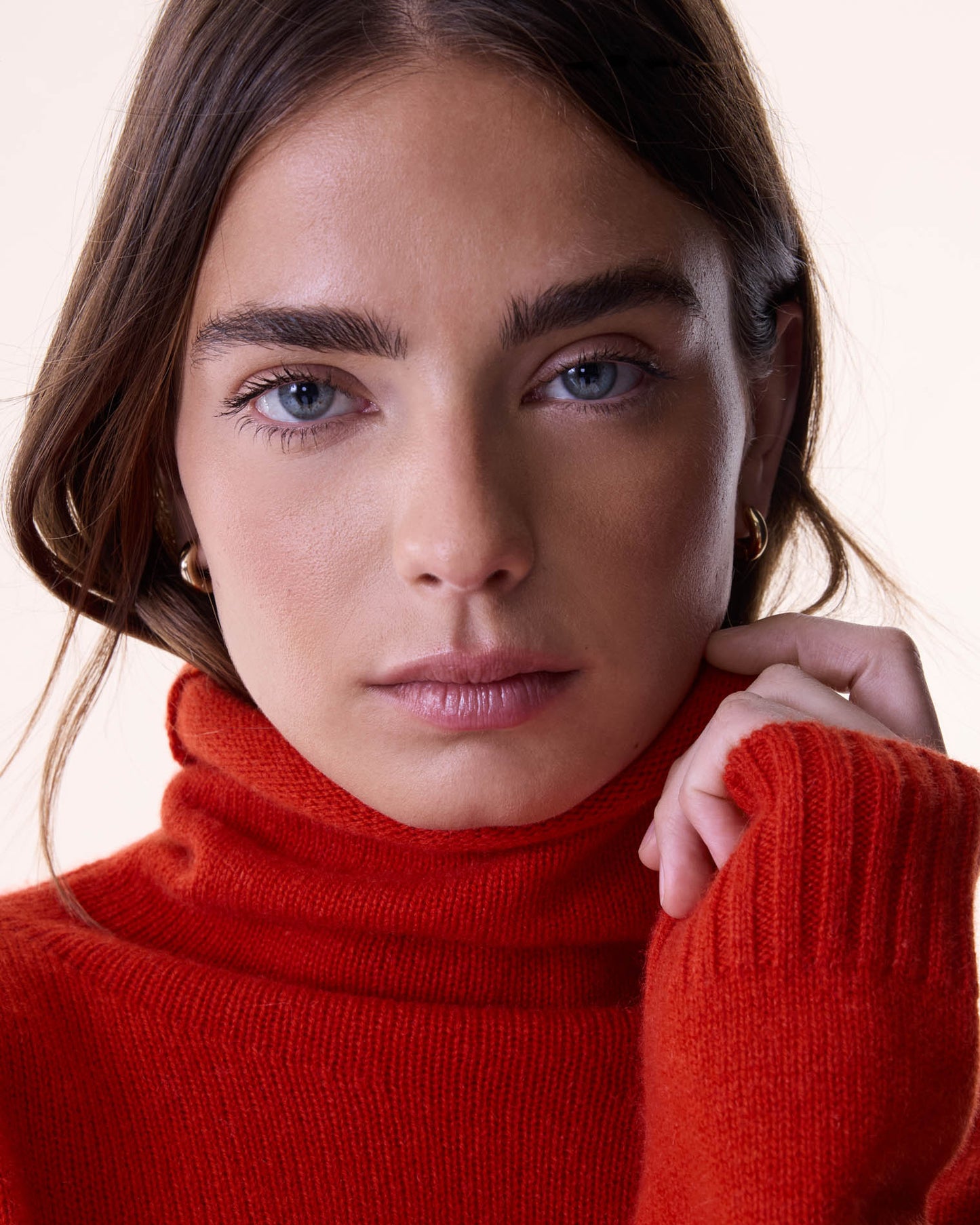 Sweater Tila red orange