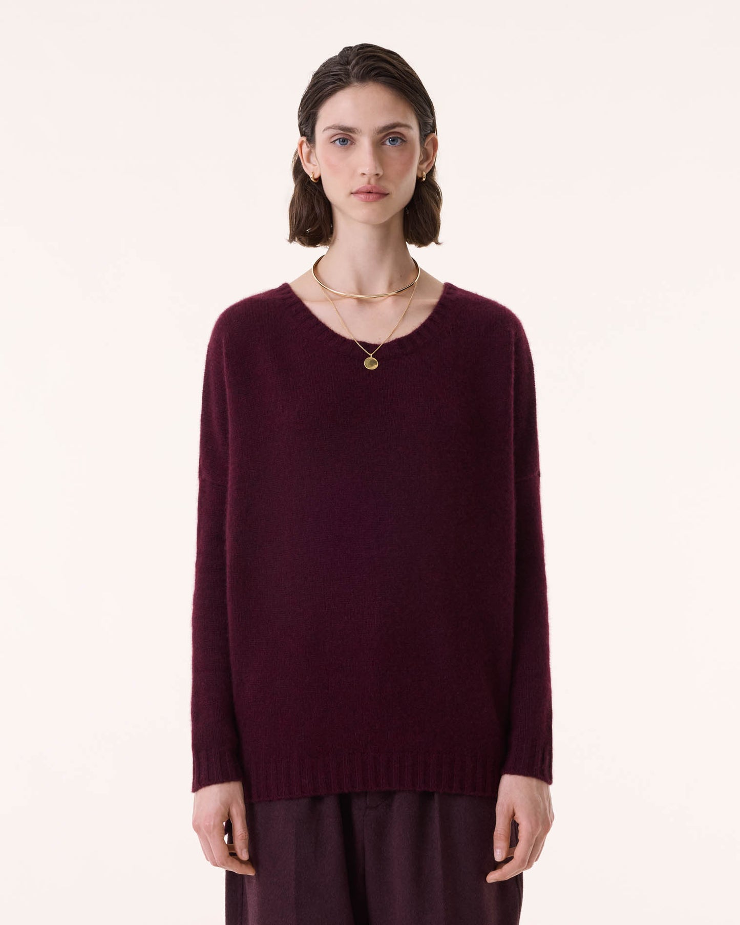 Sweater Anita burgundy
