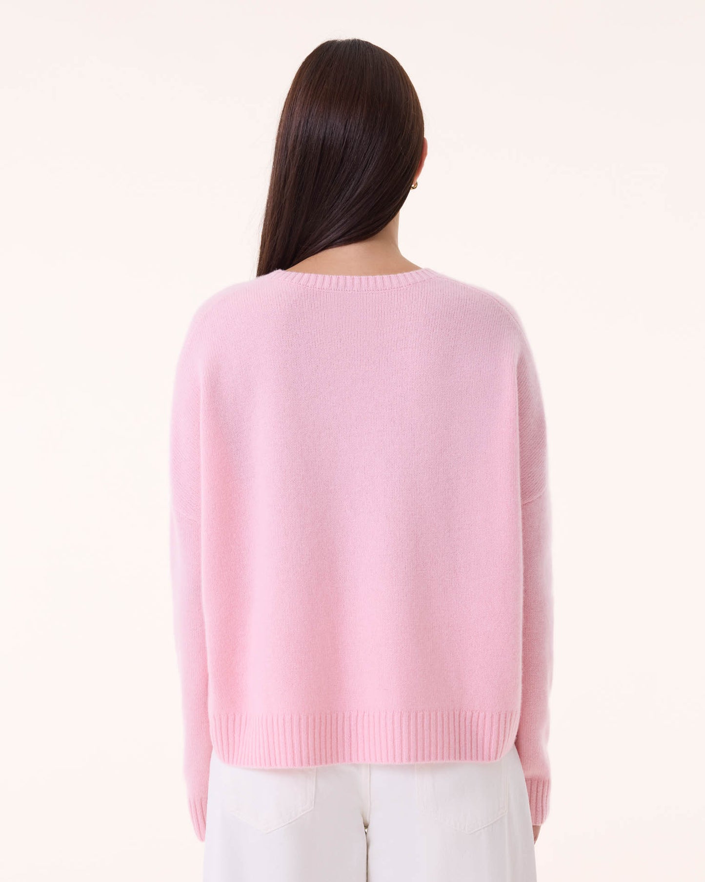 Pull Amelie rose vintage