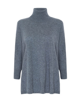 Sweater Minie Turtle flannel gray