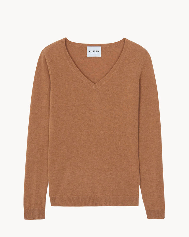 Sweater Vicky camelo brown - Image principale