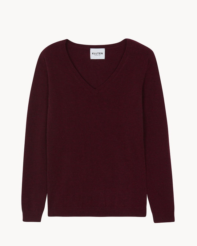 Sweater Vicky burgundy - Image principale
