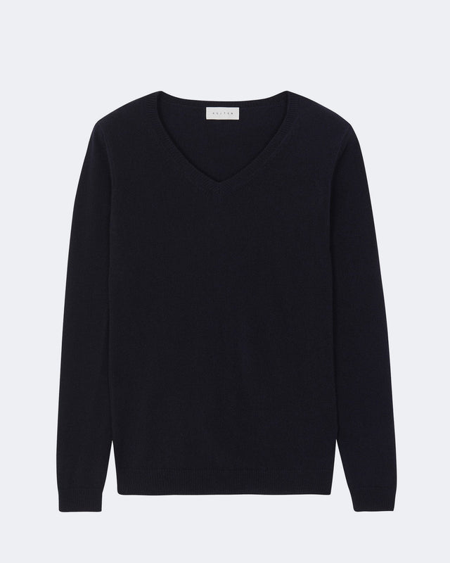 Pull Vicky bleu marine foncé - Image principale