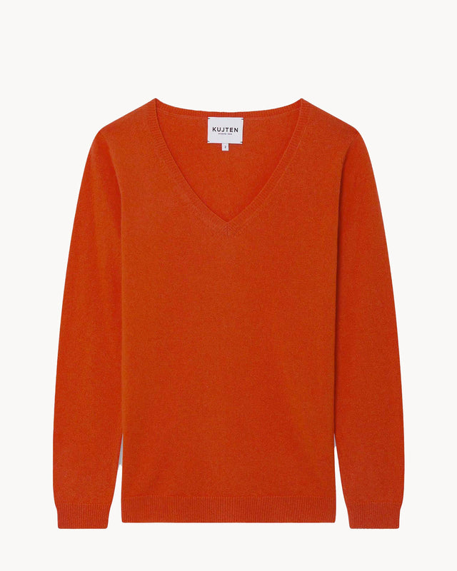 Pull Vicky rouge rouille - Image principale