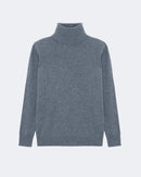 Pull en cachemire gris pour femme - Kujten packshot