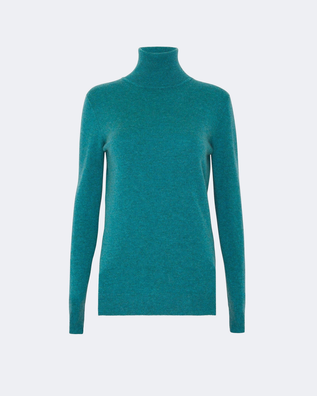 Pull en cachemire vert pour femme - Kujten packshot