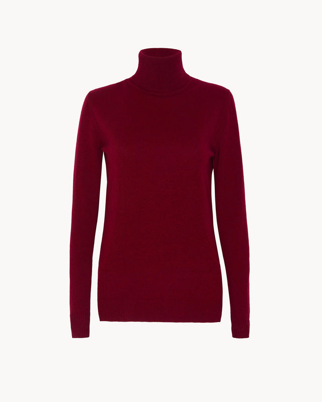 Pull Romy bordeaux - Image principale