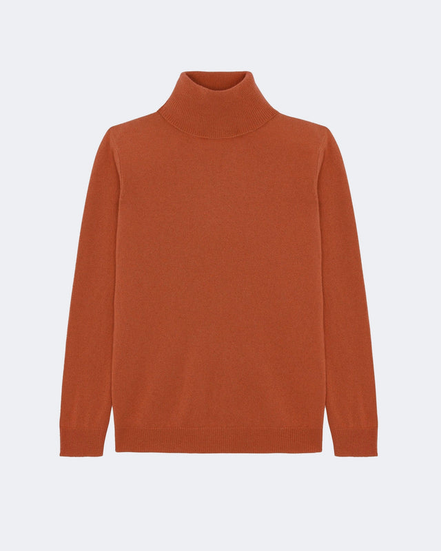 Pull Romy rouge rouille - Image principale